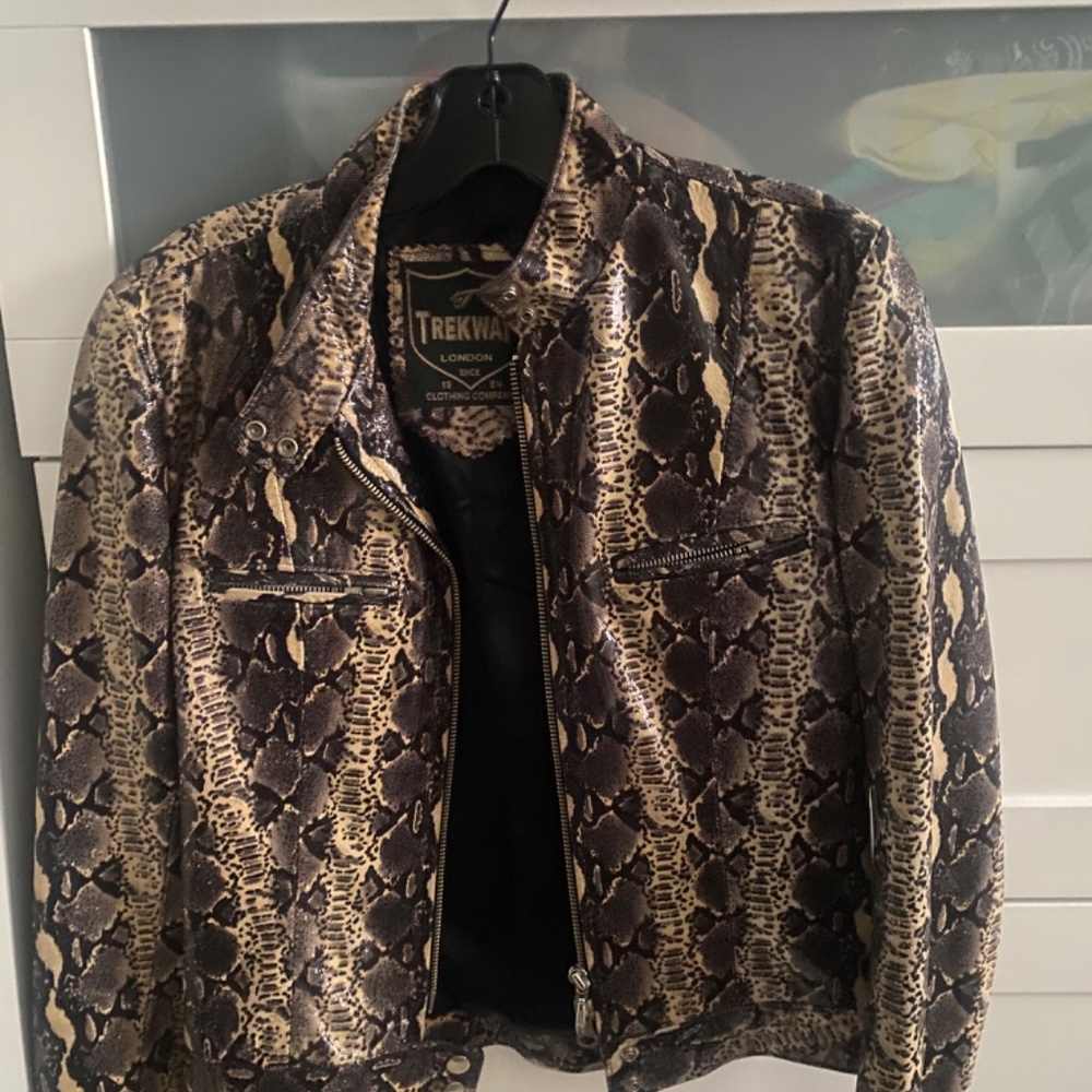 Python Biker Jacket - image 6